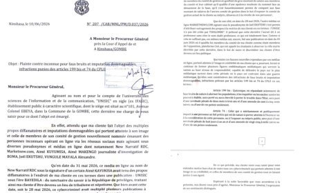 Plainte de la rectrice Bayedila contre les médias et les journalistes : une attitude qui réduit les thèses en cendres et les théories en fumée