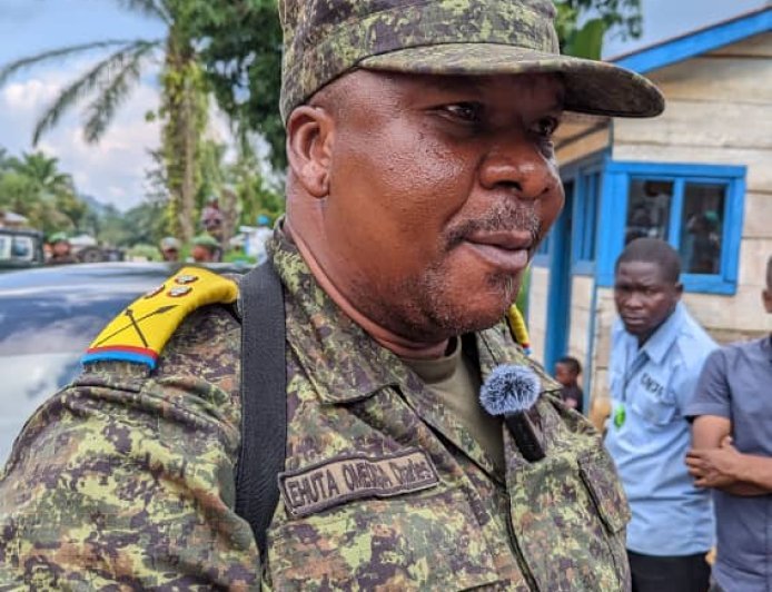 Beni : L’administrateur militaire du territoire appelle la population à la vigilance