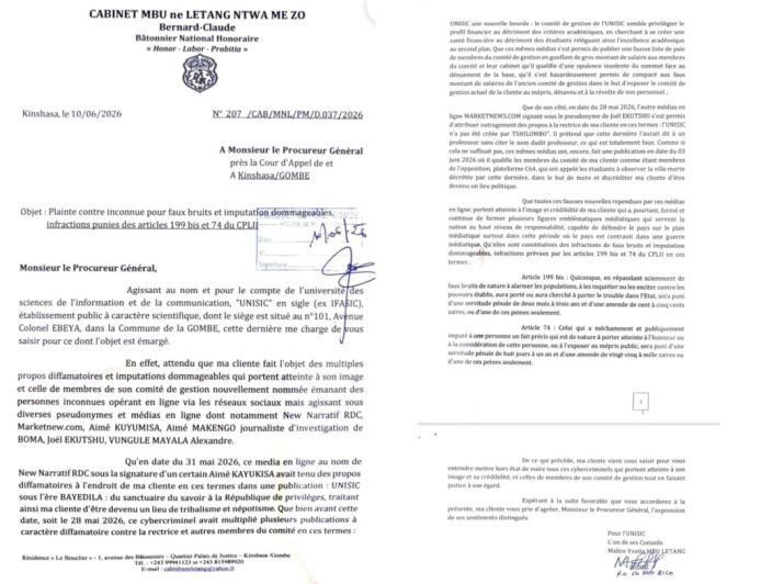Plainte de la rectrice Bayedila contre les médias et les journalistes : une attitude qui réduit les thèses en cendres et les théories en fumée