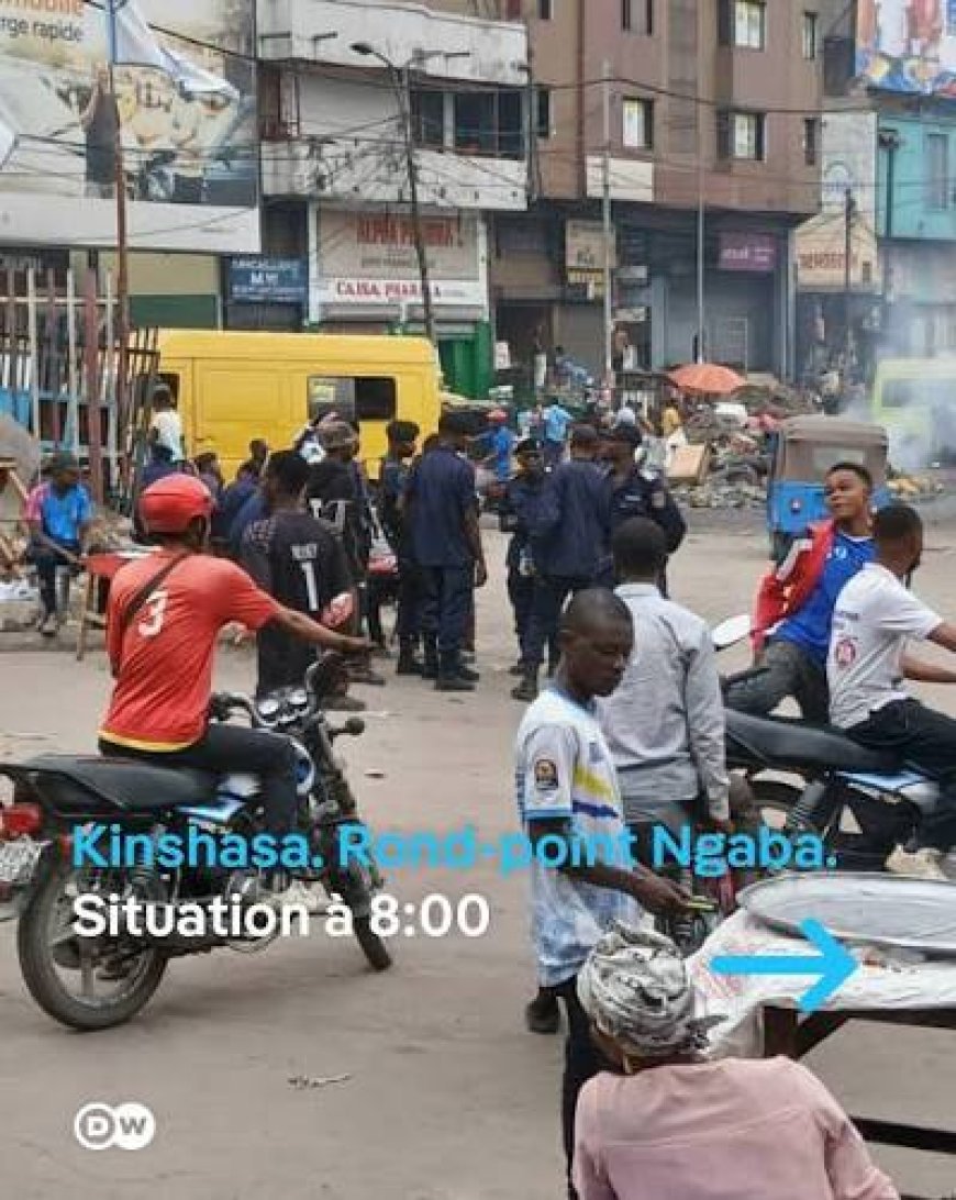 RDC : Ville morte ignorée, les kinois tournent le dos à l’opposition 