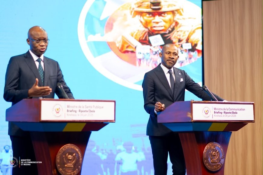 Ebola en Ituri : le gouvernement rassure sur l’évolution de la riposte
