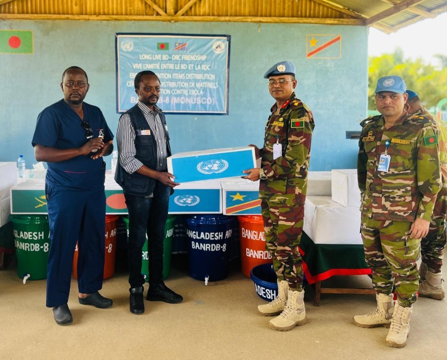 Ituri : la MONUSCO renforce la riposte contre Ebola