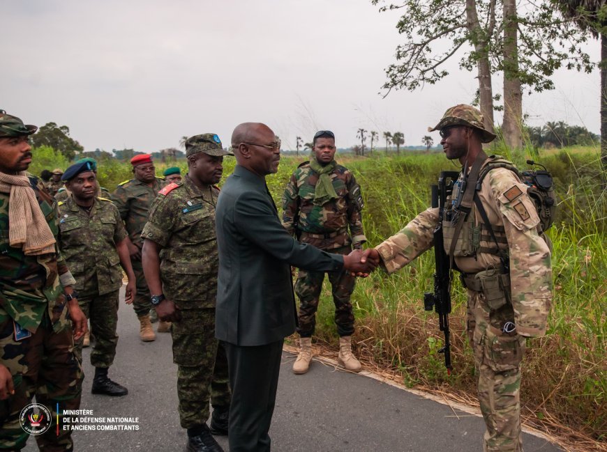 RDC: Le Vice-Premier Ministre Guy Kabombo en mission de proximité à la 12e région militaire