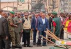 Assainissement à Tshangu : Félix Tshisekedi inspecte les chantiers du boulevard Lumumba