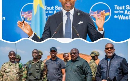  Quand les bourreaux paradent, Muyaya dénonce la farce 