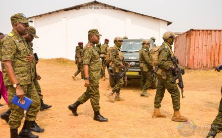 Haut-Lomami : Après la riposte victorieuse des FARDC à Bukama, le Chef d’État-Major général débarque à Kamina