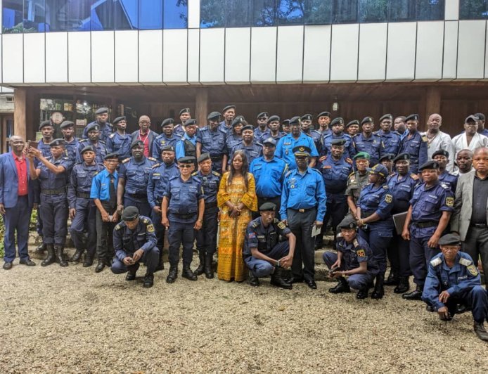 Kisangani : mise à niveau des formateurs de la Police Nationale Congolaise
