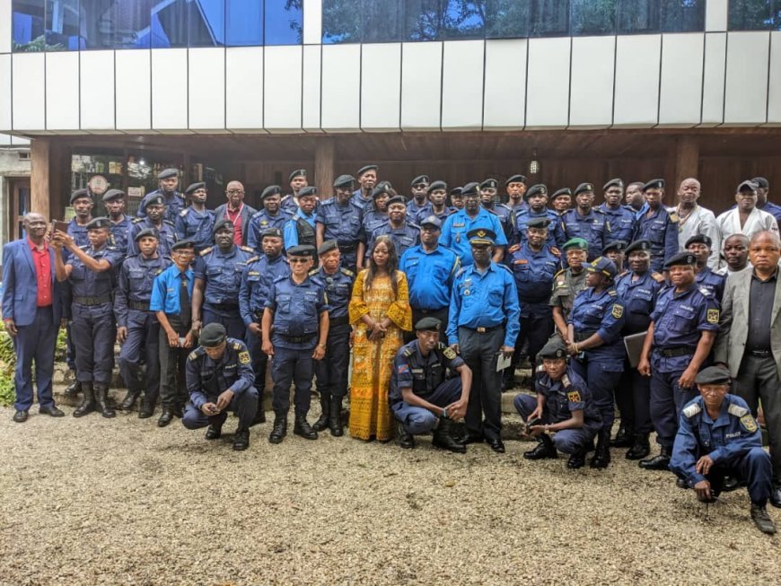 Kisangani : mise à niveau des formateurs de la Police Nationale Congolaise