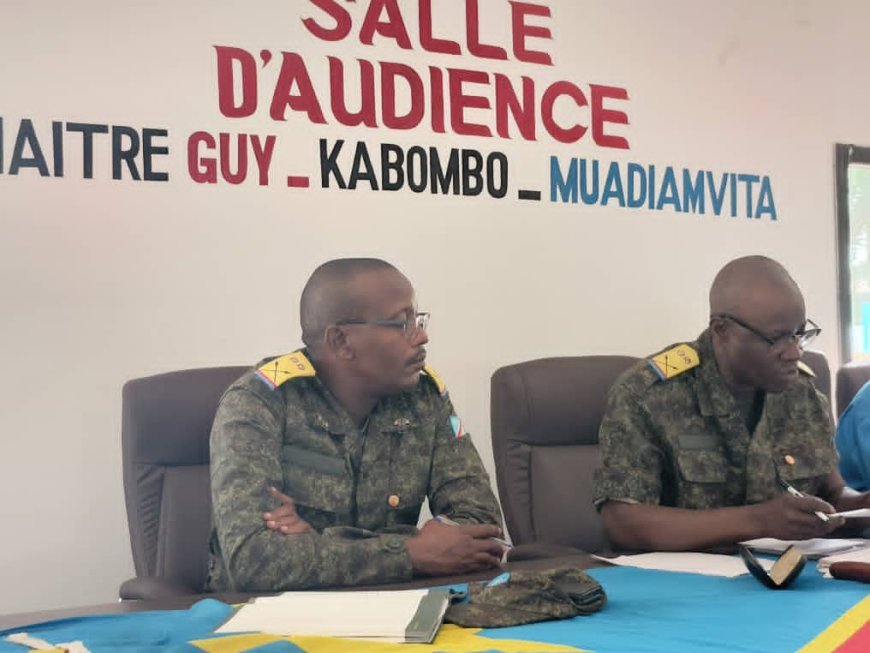 Kikwit : la Cour militaire inaugure sa nouvelle salle d’audience