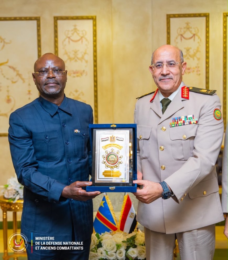 Coopération militaire : l’Égypte s’engage aux côtés de la RDC pour la professionnalisation des FARDC