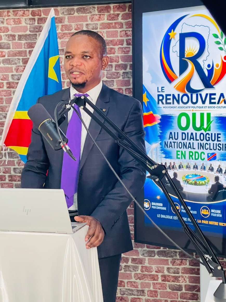 France : Alfred Mote lance « Le Renouveau », une nouvelle dynamique politique pour la RDC