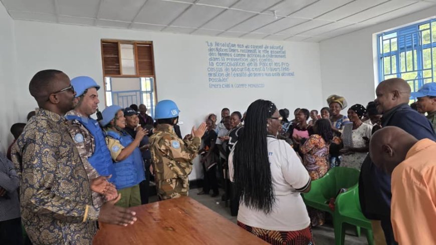 Rwenzori : La MONUSCO dote le secteur d'un joyau administratif pour booster les services du Genre, de la Jeunesse et des Affaires sociales