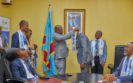 Freddy Muamba Kanyinku scelle l’alliance entre le CEEC et l’Ordre des Géologues de la RDC
