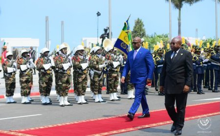 Libreville : Félix-Antoine Tshisekedi participe au 66ᵉ anniversaire de l'Indépendance du Gabon
