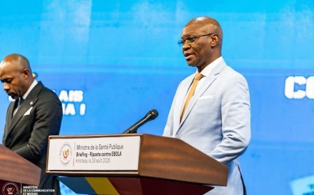 Riposte contre Ebola en RDC : Après trois mois, Samuel Roger Kamba fait le point