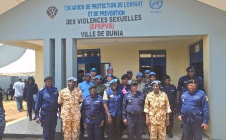 Infrastructures à Bunia : Quand le soutien de la MONUSCO transforme la lutte contre les violences sexuelles et dépolie la police