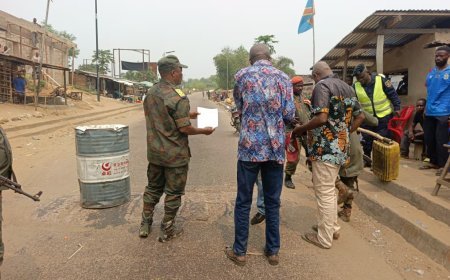 Traque aux barrières illégales sur la RN1 : l’armée frappe un grand coup sur l'axe Kikwit-Batsongo