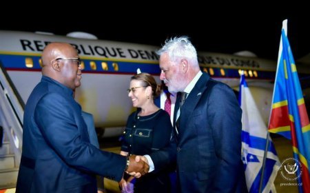 ​RDC–Israël : Félix Tshisekedi à Jérusalem pour consolider l'axe Kinshasa–Tel-Aviv
