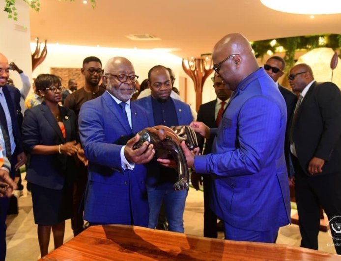 Coopération RDC-Gabon : Félix Tshisekedi explore le modèle de la Zone Industrielle de Nkok pour dynamiser la filière bois congolaise