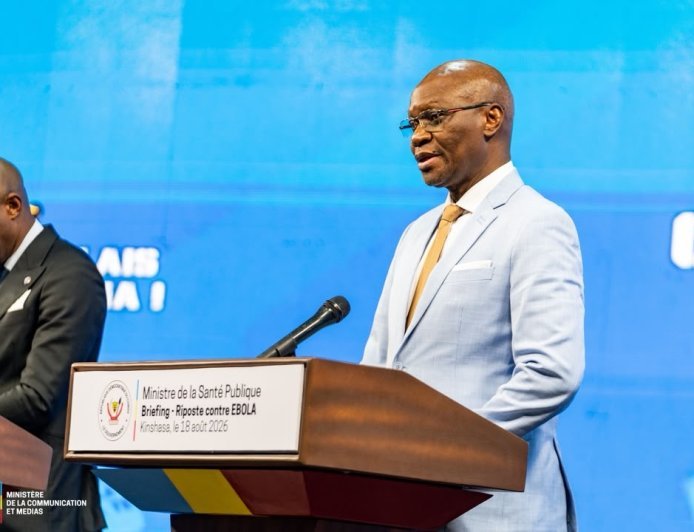 Riposte contre Ebola en RDC : Après trois mois, Samuel Roger Kamba fait le point