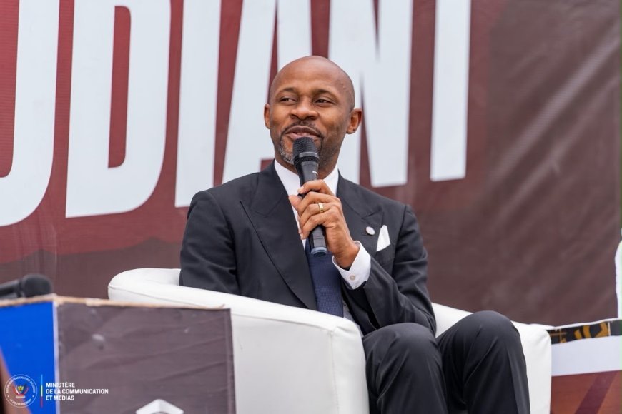 RDC–USA : Patrick Muyaya appelle les étudiants congolais à saisir les opportunités professionnelles de demain