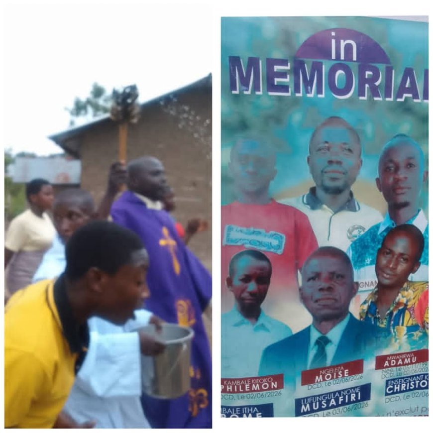 Batangi-Mbau : Messe pour les jeunes victimes de Kelekele