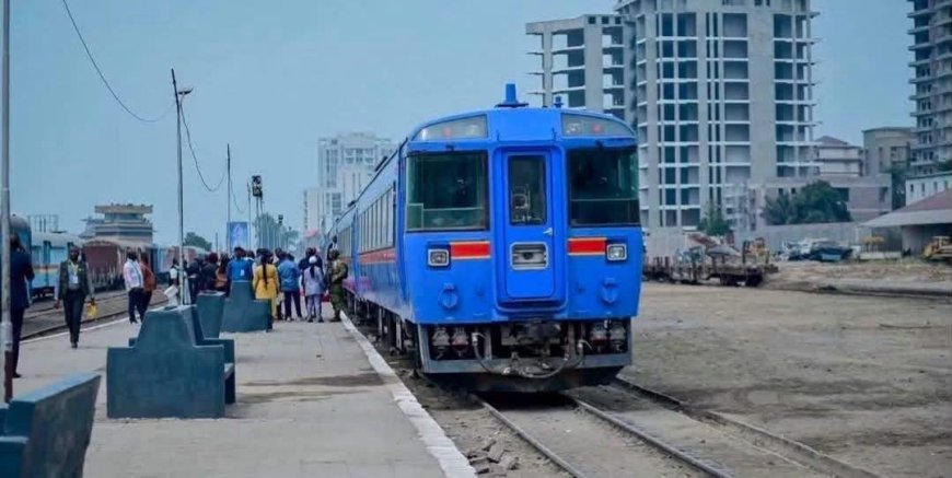 Kinshasa : le train urbain reprend du service entre la Gare Centrale et l’aéroport