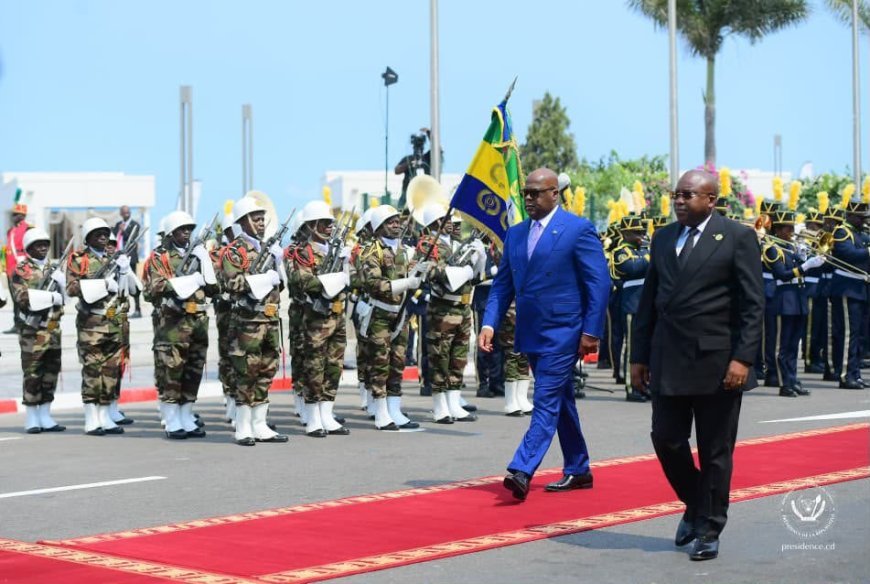 Libreville : Félix-Antoine Tshisekedi participe au 66ᵉ anniversaire de l'Indépendance du Gabon