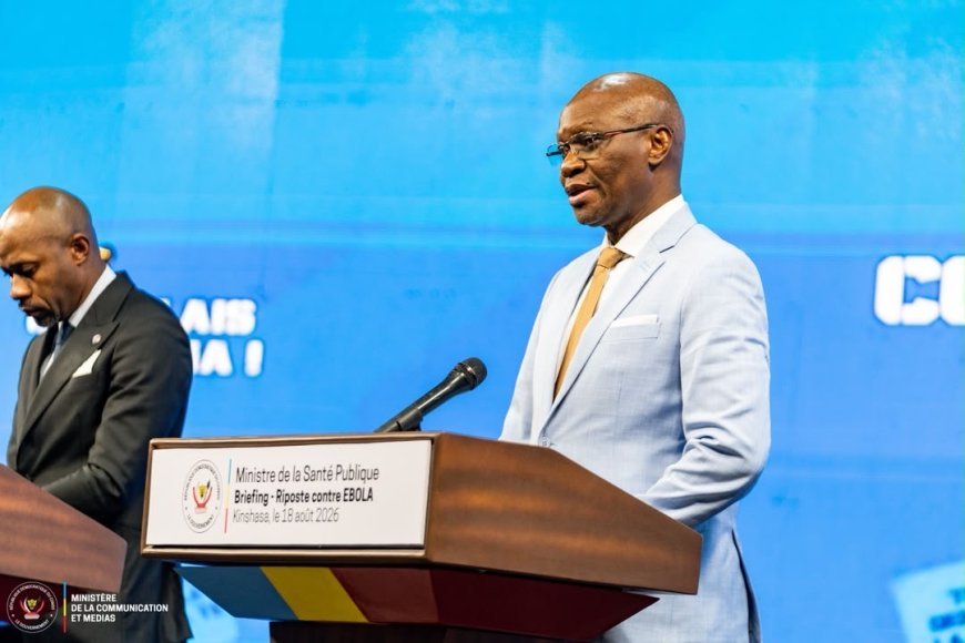 Riposte contre Ebola en RDC : Après trois mois, Samuel Roger Kamba fait le point