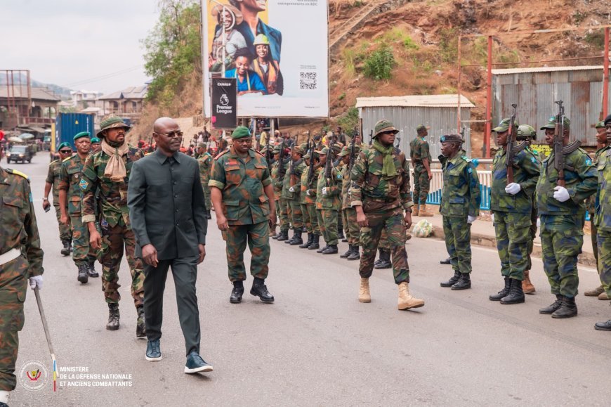 Un an de réformes au sein de la Défense : Le VPM GUY KABOMBO impulse la montée en puissance des FARDC