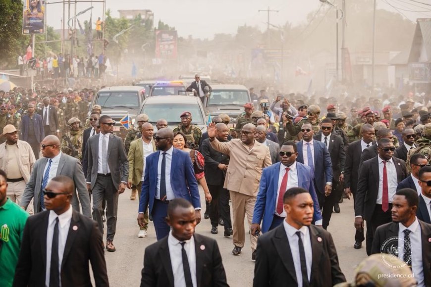 Kasaï-Oriental : sous le signe de l'espoir spirituel, Félix Tshisekedi consacre la nouvelle paroisse de Mbuji-Mayi avant de visiter les chantiers provinciaux