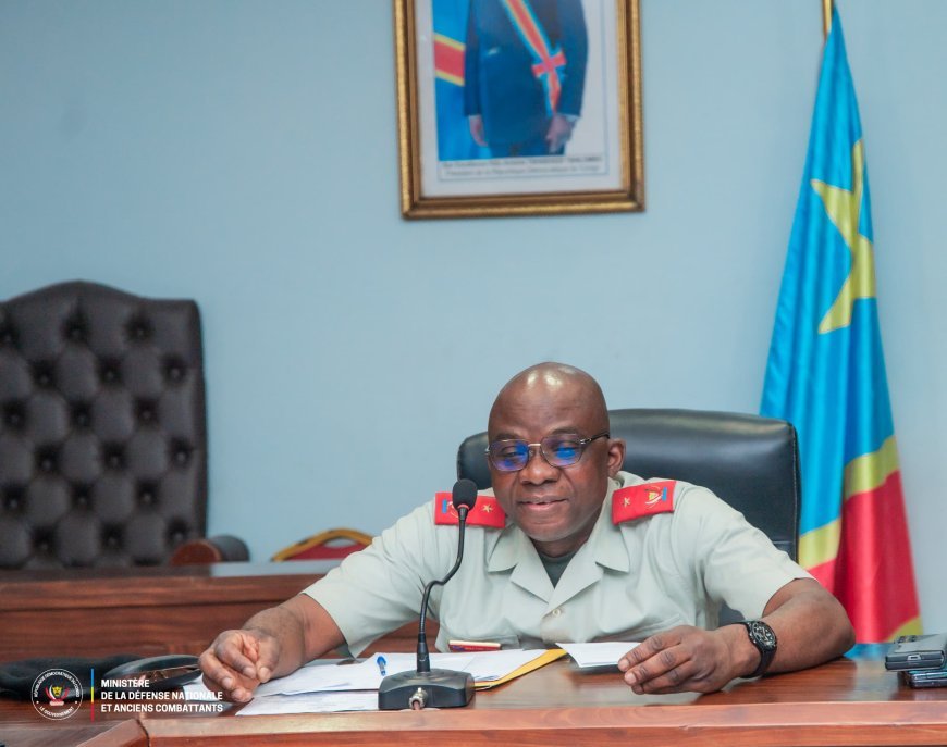 Mobilisation pour l'effort de guerre : le Général Muzala Ilunga dresse le bilan mi-parcours du FSD-FARDC