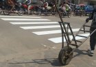 Kisangani : la CNPR attaque le fléau des accidents avec une nouvelle signalisation sur le boulevard du 30 Juin