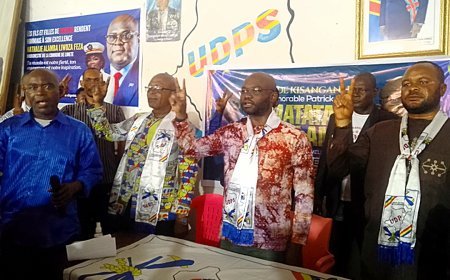 VACANCES PARLEMENTAIRES : Le député national Patrick MATATA appelle à l'unité au sein de l'UDPS à Kisangani