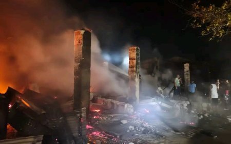 Dévastateur incendie à l'Intendance de l’ESU à Kisangani : les étudiants sous le choc, les secours appelés à se mobiliser