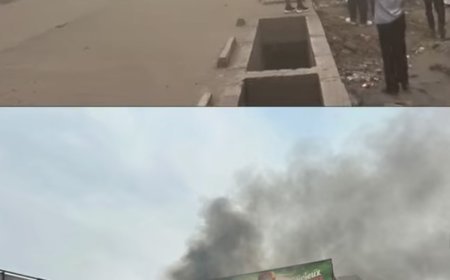 Kinshasa : un incendie en cours signalé dans la commune de Lingwala