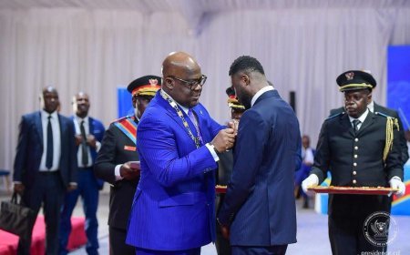 RDC : Félix Tshisekedi décore les Léopards après leur retour historique au Mondial