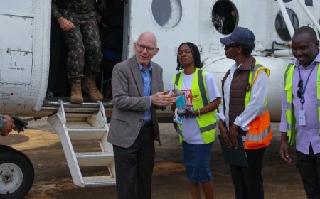 RDC : James Swan à Bunia pour réaffirmer l'engagement de la MONUSCO en Ituri