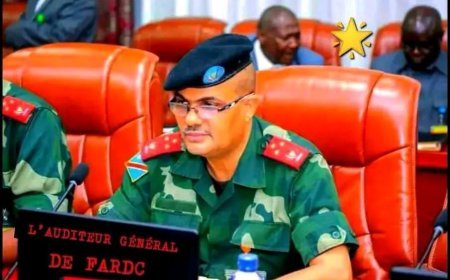 RDC : l’auditeur général des FARDC, le général Lucien-René Likulia, décède dans un crash d’avion à Kenge
