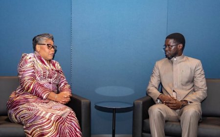 RDC-Sénégal : Bassirou Diomaye Faye échange avec Judith Suminwa à New York