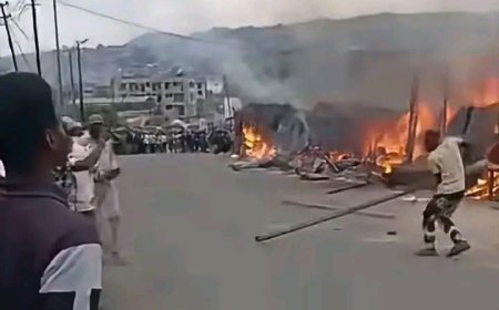 Matadi : un violent incendie ravage plusieurs habitations au rond-point Kinkanda