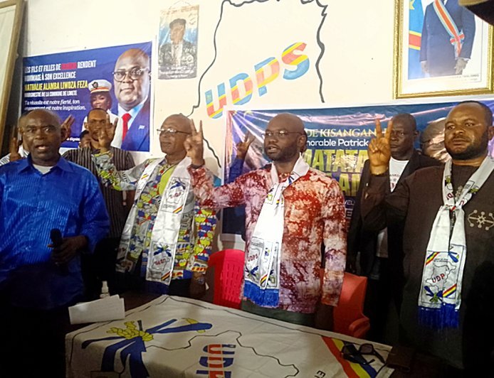 VACANCES PARLEMENTAIRES : Le député national Patrick MATATA appelle à l'unité au sein de l'UDPS à Kisangani