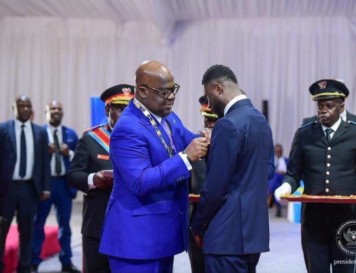 RDC : Félix Tshisekedi décore les Léopards après leur retour historique au Mondial