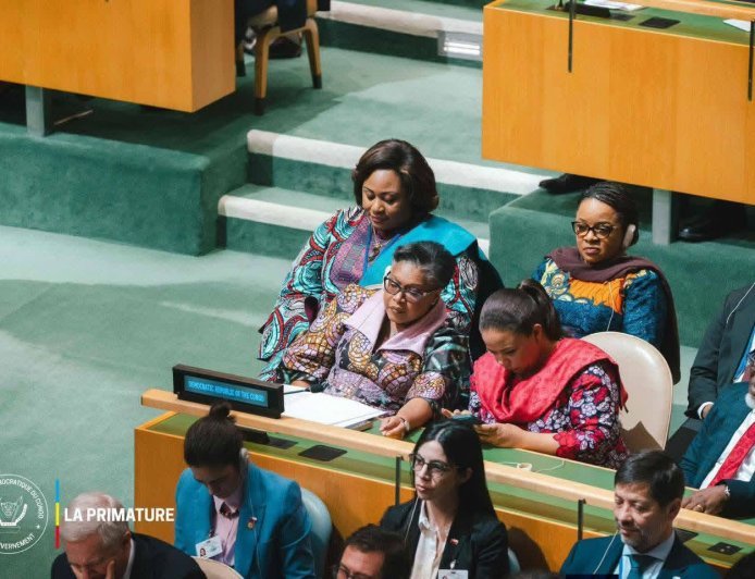 RDC : Judith Suminwa prend part à l’ouverture de la 81ᵉ Assemblée générale de l’ONU