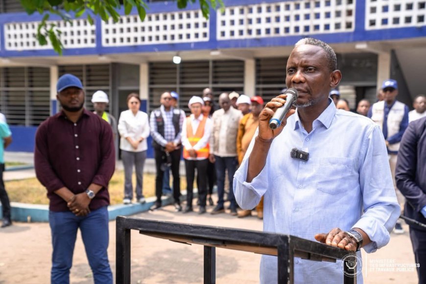 Kinshasa : John Banza Lunda lance la modernisation de la boucle Zénith et engage la réhabilitation du Collège Bonsomi