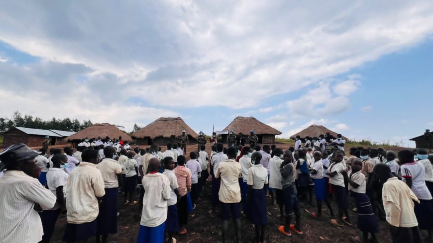 Ituri : La MONUSCO et les FARDC blindent la rentrée scolaire contre les armes et Ebola