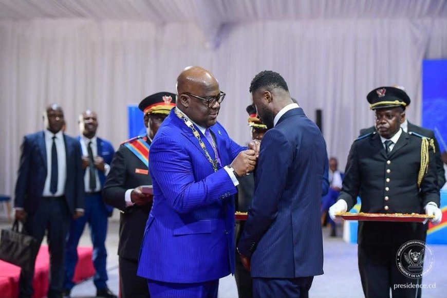 RDC : Félix Tshisekedi décore les Léopards après leur retour historique au Mondial