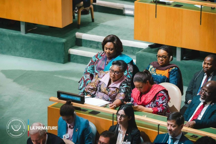 RDC : Judith Suminwa prend part à l’ouverture de la 81ᵉ Assemblée générale de l’ONU