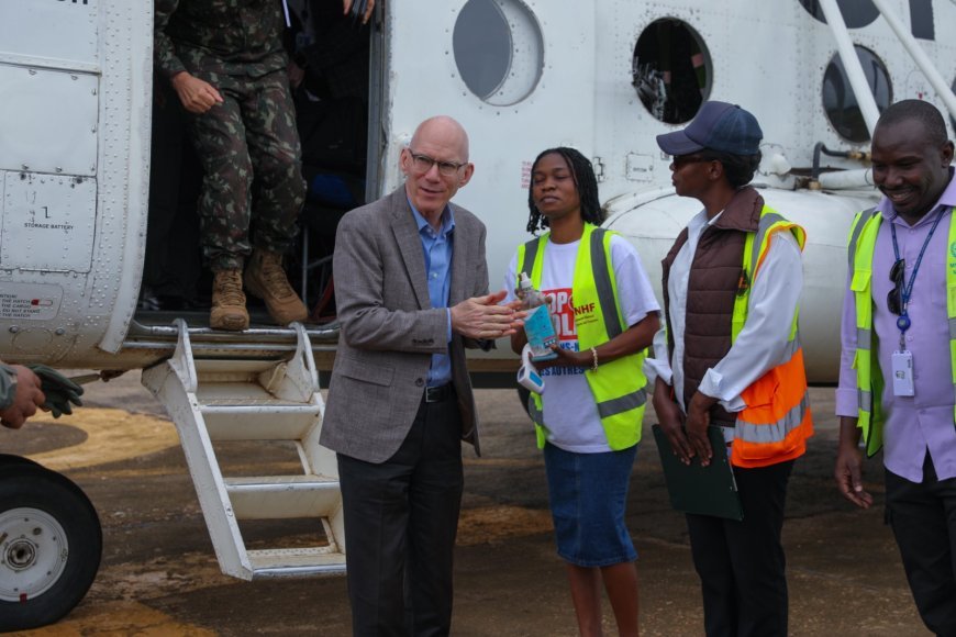 RDC : James Swan à Bunia pour réaffirmer l'engagement de la MONUSCO en Ituri