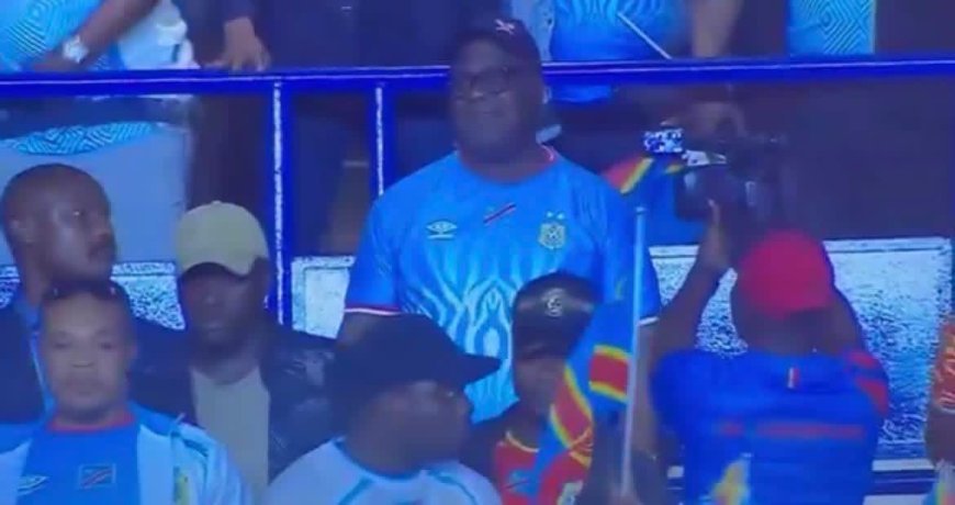 RDC : Félix Tshisekedi présent au stade des Martyrs pour soutenir les Léopards